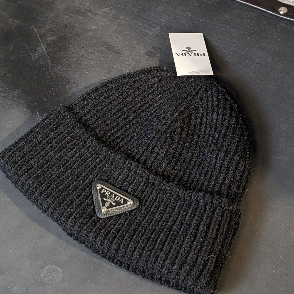 Black Prada Unisex Beanie